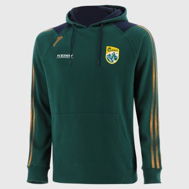 Green Kerry GAA Men's Dynamo pullover fleece hoodie by O’Neills.