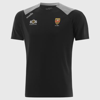 Black Down GAA Men's Dynamo T-Shirt by O’Neills.