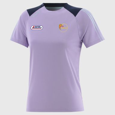 Purple Carlow GAA Kids' Dynamo T-Shirt by O’Neills.