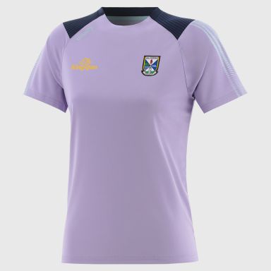 Purple Cavan GAA Women's Dynamo T-Shirt by O’Neills.