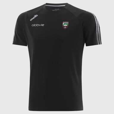 Black Sligo GAA Kids' Dynamo T-Shirt by O’Neills.