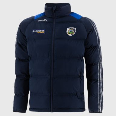 Navy Laois GAA Men's Dynamo Padded Jacket by O’Neills.