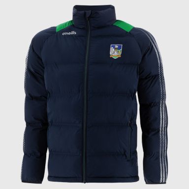 Navy Limerick GAA Men's Dynamo Padded Jacket by O’Neills.