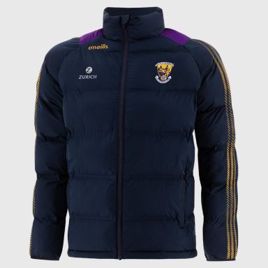 Navy Wexford GAA Men's Dynamo Padded Jacket by O’Neills.