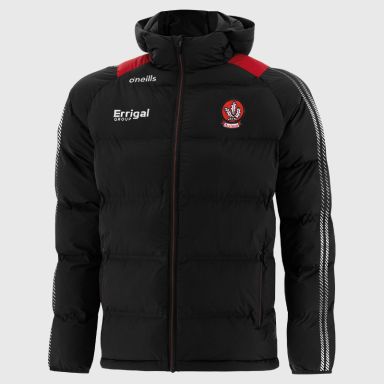 Derry GAA Men's Dynamo Hooded Padded Jacket by O'Neills.
