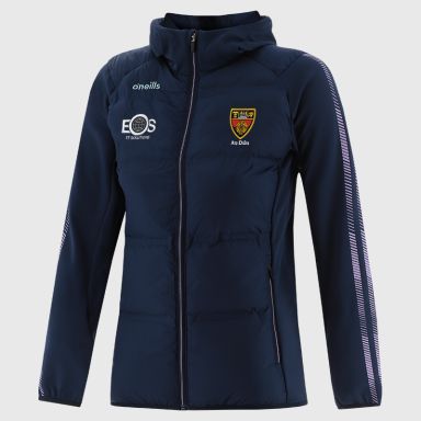 Navy Down GAA Women's Dynamo Lightweight Padded Jacket by O’Neills.