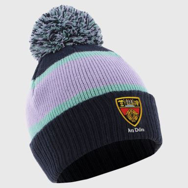 Marine Down GAA Adults Dynamo Knitted Bobble Hat by O’Neills.