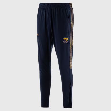Wexford GAA Men's Dynamo Brushed Skinny Tracksuit Bottoms by O'Neils.