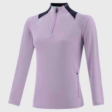 Purple Women's Dynamo Brushed Half Zip by O’Neills