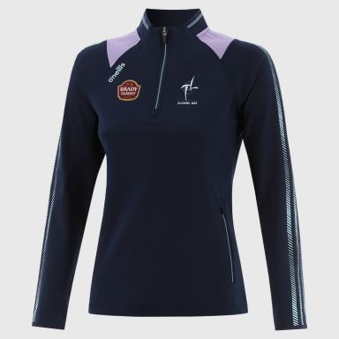 Navy Kildare GAA Women's Dynamo Brushed Half Zip by O’Neills.