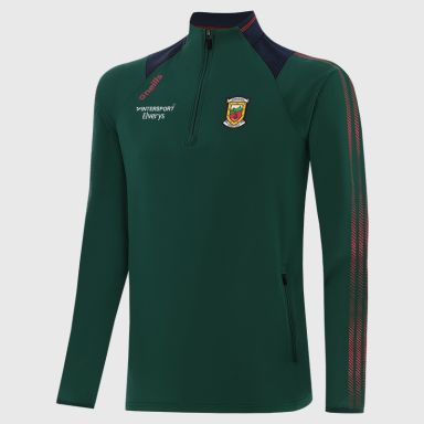 Bottle Mayo GAA Men's Dynamo Brushed Half Zip by O’Neills.