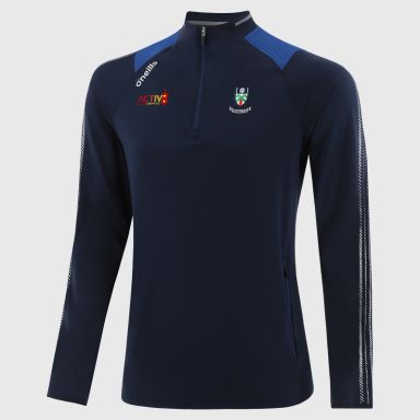 Marine Monaghan GAA Kids' Dynamo Brushed Half Zip by O’Neills.
