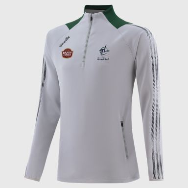 Silver Kildare GAA Men's Dynamo Hybrid Half Zip by O'Neills.