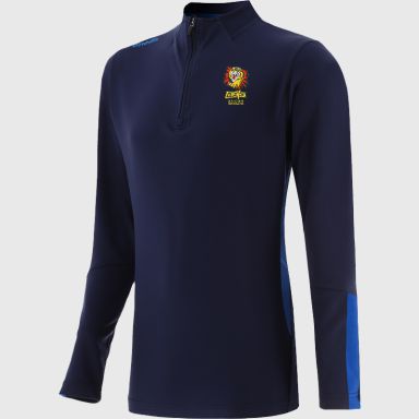 Easts Tigers Rugby Jenson Brushed Half Zip Top