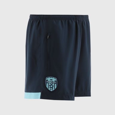 O'Neills Derry City FC Kids' Echo Woven Leisure Shorts Marine / Blue