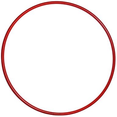 24 inch red hula hoop from O'Neills