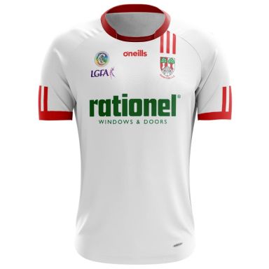 Edenderry LGFA Women's Fit Jersey (White)