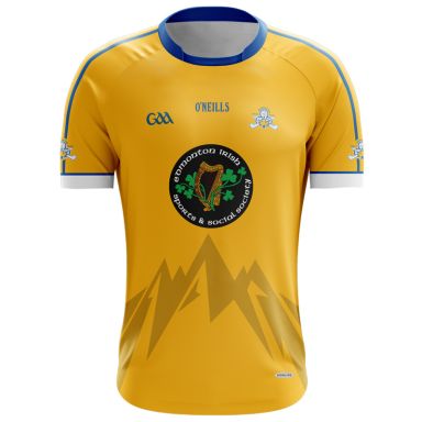 Edmonton Wolfe Tones GAA Jersey (Amber) (Kids)