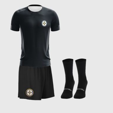 Edmund Rice College PE Pack including jersey, shorts and socks.