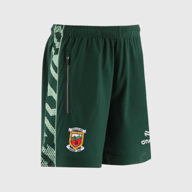 Bottle Mayo GAA Kids' Electro Training Shorts from O’Neills