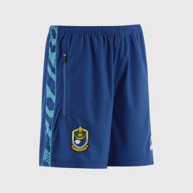 Royal Roscommon GAA Kids' Electro Training Shorts from O’Neills