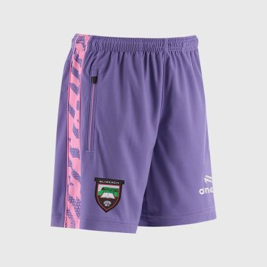 Purple Sligo GAA Kids' Electro Training Shorts From O'Neills