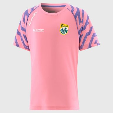 Pink Kerry GAA Kids’ Electro T-Shirt from O’Neills