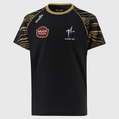 Black Kildare GAA Kids’ Electro T-Shirt from O’Neills 