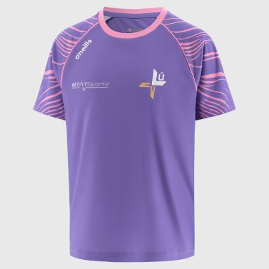 Purple Louth GAA Kids’ Electro T-Shirt from O’Neills 
