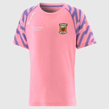 Pink Mayo GAA Kids’ Electro T-Shirt from O’Neills 