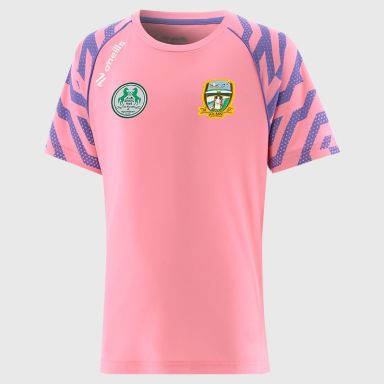 Pink Meath GAA Kids’ Electro T-Shirt from O’Neills