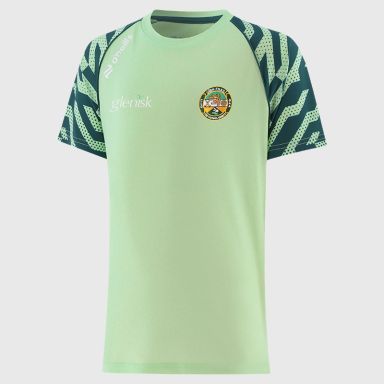 Green Offaly GAA Kids' Electro T-Shirt from O'Neills