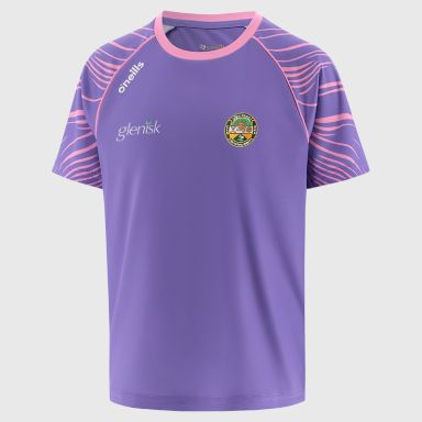 Purple Offaly GAA Kids’ Electro T-Shirt from O’Neills 