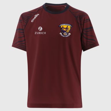 Red Wexford GAA Kids’ Electro T-Shirt from O’Neills 