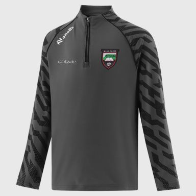 Dark Grey Sligo GAA Kids' Electro Half Zip Top From O'Neills