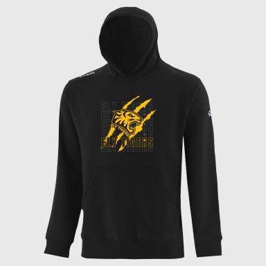 Ely Tigers Caster Fleece Hooded Top