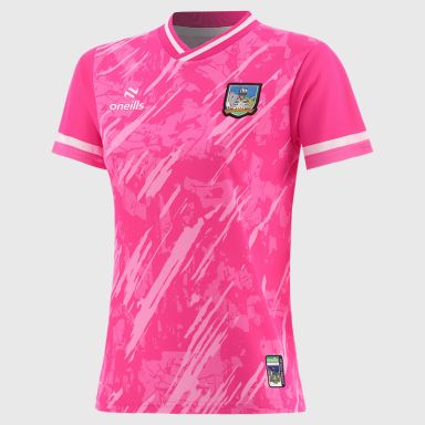 Pink Limerick GAA  Emerge Training Top by O’Neills
