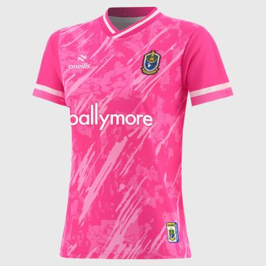 Pink Roscommon GAA Emerge Training Top by O’Neills.