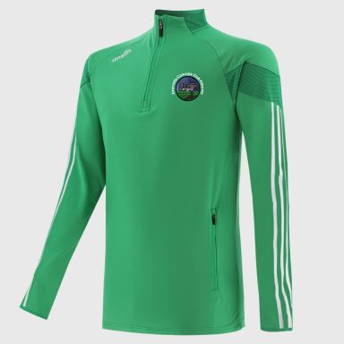Emeralds Camogie Club Tour Brushed Half Zip Top