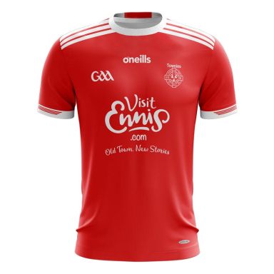 Éire Óg Inis Kids' Jersey (Visit Ennis - Red)