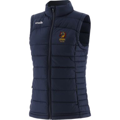 Easts Tigers Rugby Women's Ash Lightweight Padded Gilet