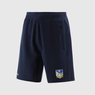 Navy Limerick GAA Men’s Evolve Fleece Shorts with elasticated waistband and two zip pockets by O’Neills.