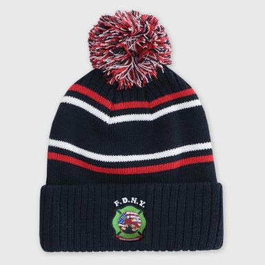 FDNY GAA Bluestack Bobble Hat