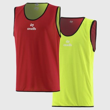 O'Neills Flex Reversible Training Bib Red / Yellow