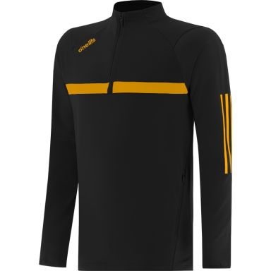 Black Kids' Focus Brushed Half Zip Top from O'Neill's.