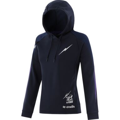Melbourne Storm Women's Fleece Overhead Hoodie 2024