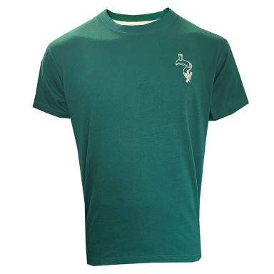Green Guinness Men's T-Shirt Pecan with a Script Ireland print on the back of the t-shirt from O'Neill's.