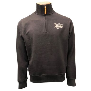 Guinness 6 Nations black half zip fleece top from O'Neills.