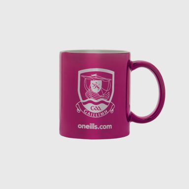Maroon Galway GAA Metallic Mug by O'Neills.