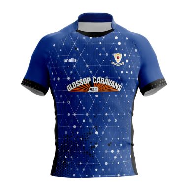 Glossop RUFC Kids' Rugby Match Tight Fit Jersey
